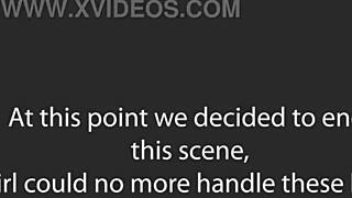 Super Cute Brazilian Takes First Double Penetration Anal With Monster Cocks, Gaping Ass From Ob356