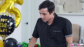 Tiny Blonde Teen Lets Stepbro Fuck Her Pussy