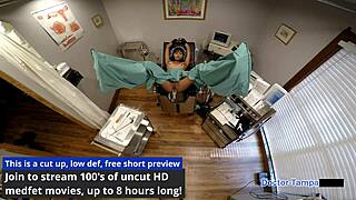 i experiment with eliza shields in latex gloves backstage in florida