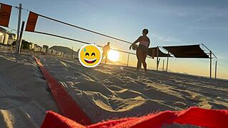 Colombian Big Booty Gets Fucked After Training!