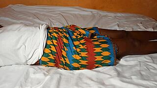 African Student And Teacher Enjoying Themselves!