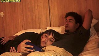 Watching movie with stepfather, accidentally swallowed his dick 😱