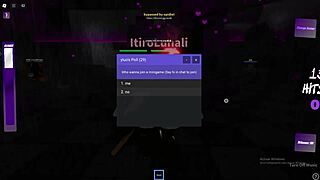 Fucking random sluts in a Roblox combat game condo