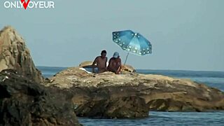 Beach Voyeur Nude Photoshoot Ends With Hardcore Sex Under Sun