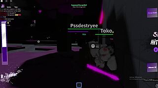 Fucking random sluts in a Roblox combat game condo