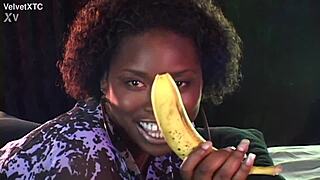 Big Natural Tits Interview With Dirty Talk And Banana