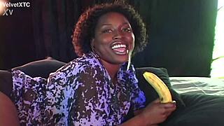 Big Natural Tits Interview With Dirty Talk And Banana