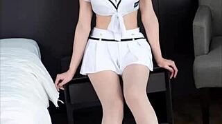 doris 羋夢 jerk off challenge part 1.