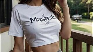 Charity Legion posa in nudi audaci generati con AI