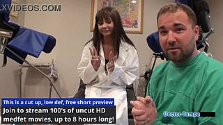 i experiment with eliza shields in latex gloves backstage in florida