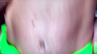 Sweet Vickie Gets Her Holes Pounded By Big Black Cock! First-Time Housewife Enjoys Interracial Creampie.