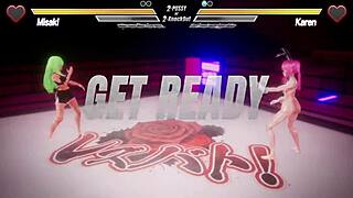 Lesbian Battle 6: Intense Emotions In Masturbation, Fingering, Sex, And Anal.