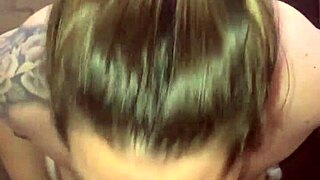 Blonde Amateur Sucks Big Cock, Gets Facial Cumshot