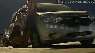 cuckold gloryhole caught in public with old wife