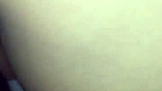 Amateur Couple Engages In Intense Doggy Style Sex On The Bed