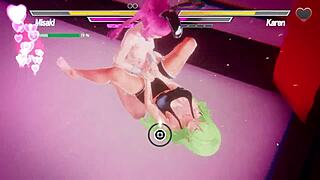 Lesbian Battle 6: Intense Emotions In Masturbation, Fingering, Sex, And Anal.