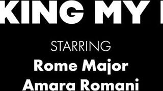 Is This Brunette Milf Amara Romani Riding Monster Cock in Sensual Cowgirl Position?