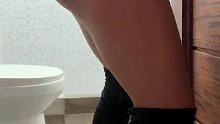 stepsister cleaning in lingerie