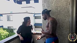 Is This Brunette Milf Amara Romani Riding Monster Cock in Sensual Cowgirl Position?