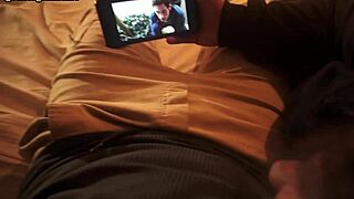 Watching movie with stepfather, accidentally swallowed his dick 😱