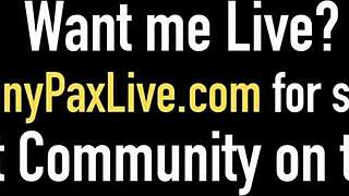 Dirty Whore Penny Pax In Sexy Lingerie Pleasing Two Hard Cocks By Herself