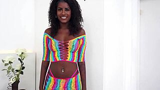 jenny pretinha takes two huge dicks balls-deep in anal dp