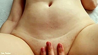 Adorable couple fucks passionately with big cumshot