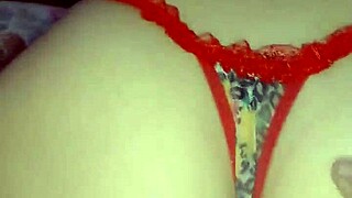 My stepsister shows me her new lingerie, leading to rough sex