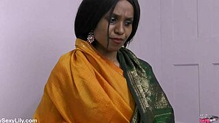 Big Boobs Indian Stepmom With Her Stepson Dirty Talking And Sex