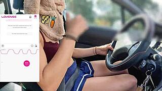 Remote vibrator control during drive.