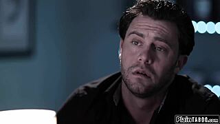 Brunette Fucks Guy Hard to Get Hired as Boss!