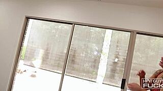 College teen with big booty gets turned by big black cock