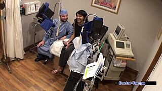 i experiment with eliza shields in latex gloves backstage in florida