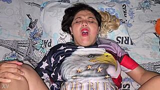 Sesso delizioso con bionda latina bella e carina