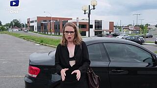 Beautiful Lingerie And Cum On Her Face Because She Loves It!