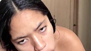 cute brunette explores amateur couple dynamics