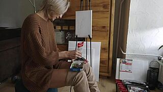 Painting A Pussy Flower