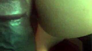 white bbw feels intense pleasure taking backshots, ending with hot cumshot