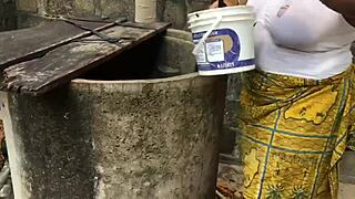 Outdoor sex with baddest bitch alpha