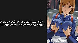 nobara kugisaki's intriguing joi roleplay in pt-br