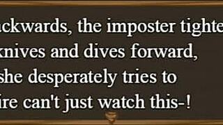 a claire hraje Claire's Quest ep 38 - kundování prstama velké kozy lesbické líbání