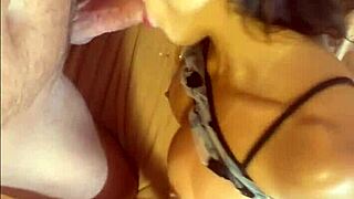 Intense Sloppy Rimjob Blowjob Petite Latina Deepthroat Cowgirl Reverse Cowgirl POV
