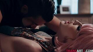 pink haired goddess gets drilled by thick dick dante colle lena moon