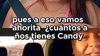 Candy Garay Gets Hot On The Way To The Mansion Putacalentura For Her Casting