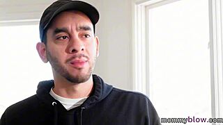 Stunning busty brunette milf hires plumber for home repairs - texas patti rob banks.