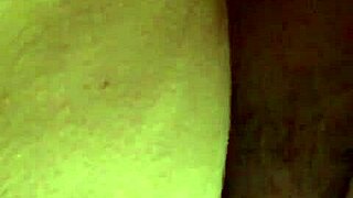 Casual adventure with a butt plug in the backyard