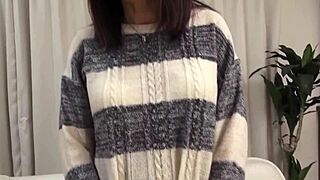 mature woman explores her anal hole in a solo appreciation session.