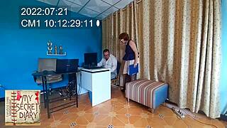 Boss Dominates Secretary With Pussy And Mouth Fucking