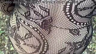 Intense POV Breeding Sex With Chubby Milf Outdoors