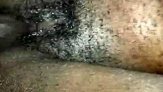 Homemade intimate creampie session